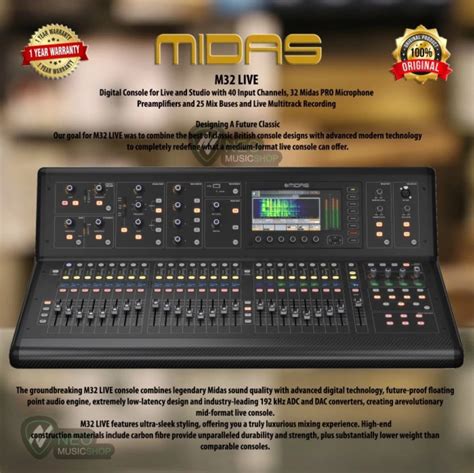 mixer digital midas harga